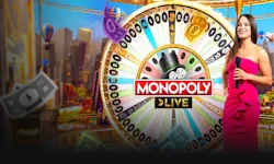 Monopoly Live by Evolution, RTP 96.23%