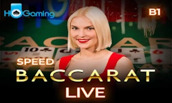 Speed Baccarat live by Evolution, RTP 98.94%